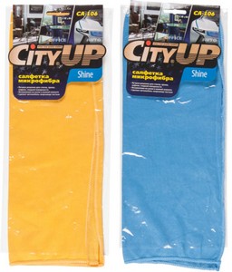 08471 Салфетка микрофибра CityUp (35 х 40см) СА-106