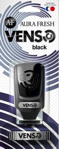 11691 Ароматизатор AURA FRESH VENSO (на дефлектор) Black