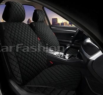18495 Накидки перед CarFashion «SOKOL FRONT» черный/черный/черный