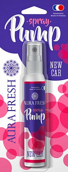 17003 Ароматизатор AURA FRESH PUMP SPRAY (спрей) New Car