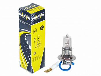 01403 Лампа NARVA 12V H3 (55) P22s